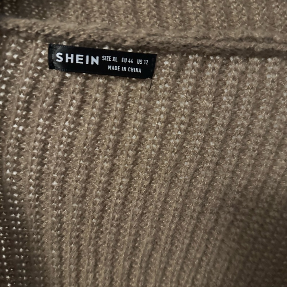 Cropped Tan Sweater - Picture 2 of 6